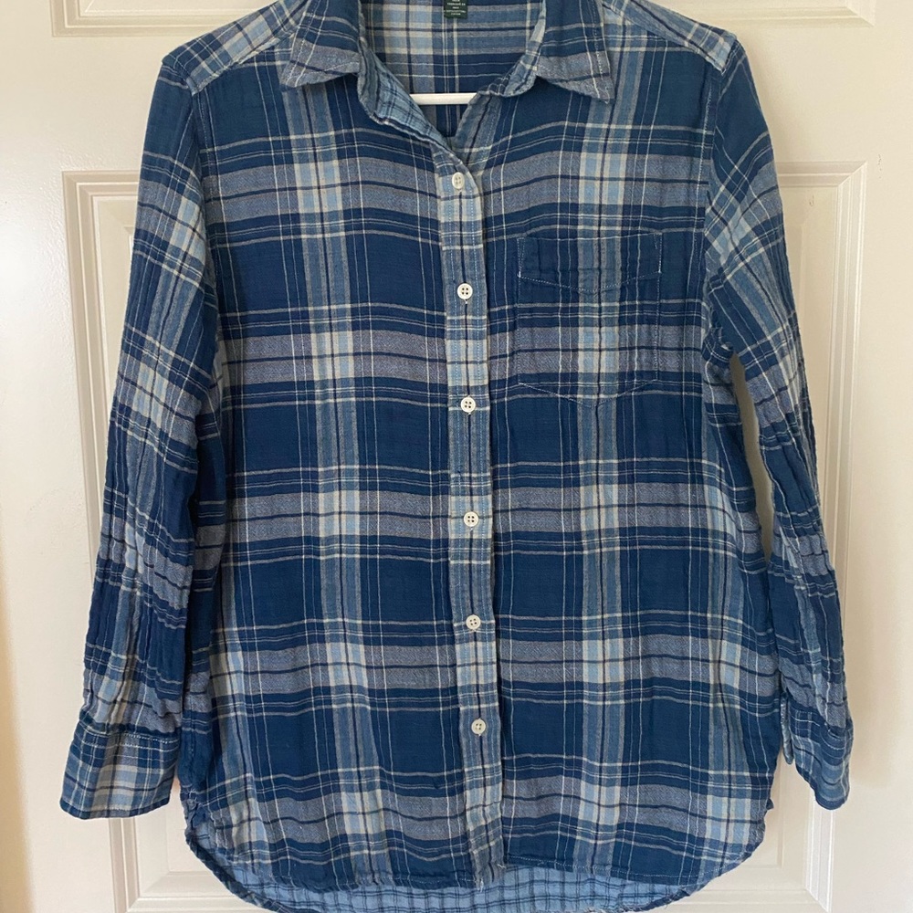 Ralph Lauren 100% Cotton Long-sleeve Button-up Size Small